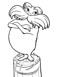 To conquer the heart of his pretty neighbour audrey, ted will escape from thneedville, a totally artificial world where all vegetation has definitely disappeared, to go in search of a living tree. Lorax Coloring Page N2 Free Image Download