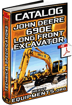 John Deere 690E LC Long Front Excavator