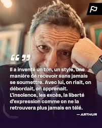 Cyril Hanouna, Laurent Baffie, Jean Dujardin : Plusieurs personnalités ont  rendu hommage à l'homme en noir Thierry Ardisson 🖤