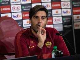 This name uses portuguese naming customs: Paulo Fonseca Confident Ahead Of As Roma S Match With Sampdoria Sportsbeezer