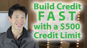 So if your secured credit card has a monthly limit of $500, your aim would be to spend. Build Credit Fast With A 500 Credit Limit Beatthebush Youtube