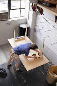 The only power tools that i used were a circular saw and a drill/driver. Plywood Table Plans How To Build A Plywood Table