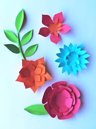 Order today with free shipping. Paper Flowers Template Happythought Easy Printable Diy Paper Flowers