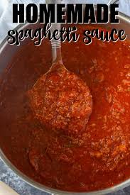 Homemade Spaghetti Sauce Recipe In 2020 Homemade Spaghetti Homemade Spaghetti Sauce Spaghetti Sauce Recipe