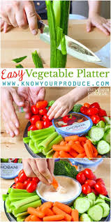 Make ahead appetizer recipes make entertaining so much easier. Easy Vegetable Platter For Entertaining Know Your Produce Vegetable Platter Veggie Platters Veggie Tray