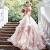 Pale Pink Light Pink Wedding Dress