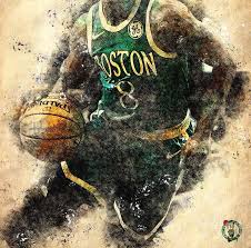 Boston celtics statistics and history. Boston Celtics Basketball Player Sports Posters Drawing By Drawspots Illustrations