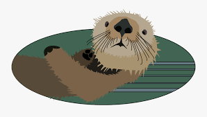 Sea Otter Face Cartoon Free Transparent Clipart Clipartkey Striking a playful pose, this cute and fuzzy sea otter is ready to float on its back. sea otter face cartoon free