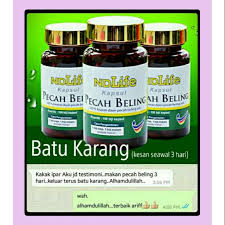 Ini merupakan syarat mutlak agar bilah. Hot Selling Original Hq Kapsul Pecah Beling Batu Karang Dan Batu Hempedu Shopee Malaysia