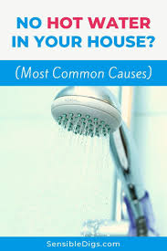 No Hot Water In Your House Most Common Causes In 2020 Hot Water Water Heating Hot Water Heater