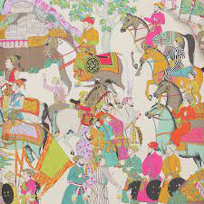 Dara is wallpaper from the papiers peints vol 5 edited by the manuel canovas brand. Dara Wallpaper In Noir By Manuel Canovas