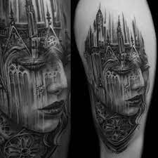 118 Impressive Architecture Tattoo Designs Castle Tattoo Cathedral Tattoo Tattoo Gothic