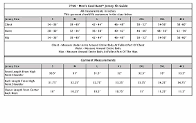 Size Chart Majestic