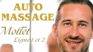 Auto Massage Thaï , ligne 1 et 2 intérieur du mollet