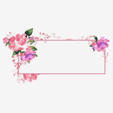 Watercolor Floral Flowers Border Design Png Free Download Border Clipart Frame Green Png And Vector With Transparent Background For Free Download Flower Graphic Design Watercolor Flower Background Flower Background Wallpaper