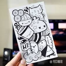 Gambar vignet mudah ditiru via brainly.co.id. Hasil Gambar Untuk Cartoon Marker Doodles Seni Doodle Seni Buku Ide Menggambar
