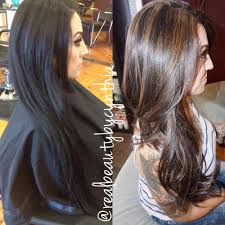 Balayage For Black Hair Hair Boliage Hair Hair Highlights