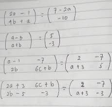3 matriks p dan matriks q sebagai berikut tentukan matriks pq pembahasan perkalian dua buah matriks soal no. Tentukan Nilai A B Dan C Dari Kesamaan Kesamaan Matriks Berikut Tolong Bantuin Jawab Ya Sangat Brainly Co Id