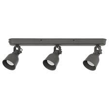 Hektar Plafondrail 3 Spots Donkergrijs Paarse Lamp Oude Lampen Lampen