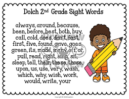 In second grade, your child is building more sophisticated decoding skills and can do these things: Trace And Write Sight Words Dolch Second Grade Made By Teachers