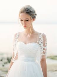 Auf der suche nach brautkleider abendkleider? Lace Applique Tulle Bridal Bolero Ivory Lace Bolero Wedding Etsy Meerjungfrau Hochzeitskleid Prachtiges Brautkleid Braut