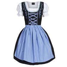 womens german dirndl dress oktoberfest costumes