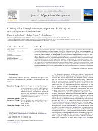 Buy our mailing list of italian contacts to reach out to locals in one of the most historical, beautiful, and economically viable parts of europe. Pdf Creating Value Through Returns Management Exploring The Marketing Operations Interface