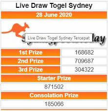 Live Draw Togel Sydney 28 Juni 2020 Sydney Teman Tag