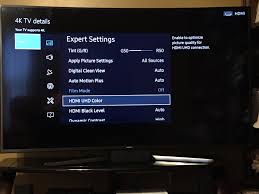 I recently bought a 2018 q8fn 55 tv and from what i understand is that the hdmi uhd color mode is for hdr/4k capable devices plugged into the hdmi ports and need to be enabled individually on each port. Enabling Hdr For Xbox One With Samsung 4k Tv Shernet