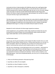 Yuk kita simak saja langsung. Soal Dan Jawaban Bahasa Inggris Reading Comprehension Kumpulan Contoh Surat Dan Soal Terlengkap