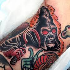 Looking for eyecatching tattoo designs? 30 Executioner Tattoo Ideas For Men Hangman Designs