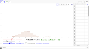 Binomial Distribution Geogebra