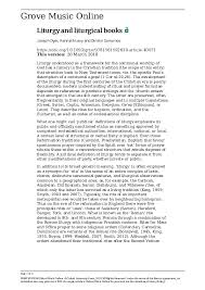 Liturgical calendar 2021 presbyterian 2021 liturgical colors in liturgy and worship aids resource details. Pdf Liturgy And Liturgical Books Grove Music Pdf Joseph Dyer Academia Edu