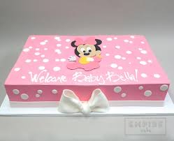 This unique baby gift come packed with goodies!! Minnie Mouse Baby Empire Cake