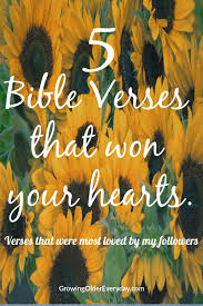 The family is the divine foundation for human life. 5 Bible Verses That Won Your Hearts Growing Older Everyday