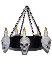 Creepy Totenschadel Chandelier Fur Halloween Horror Shop Com Halloween Deko Halloween Deko Gunstig Halloween Deko Horror