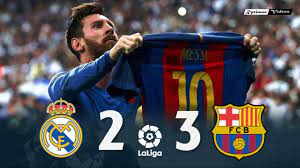 You can watch the following barcelona streams by clicking on the game link or in the match on the menu above. Real Madrid 2 X 3 Barcelona La Liga 16 17 Extended Goals Highlights Hd Youtube