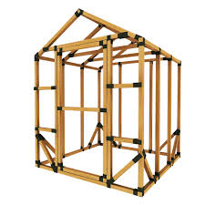 Each steel shed portal frame connection kits come with the following components as standard. E Z Frames 6 W X 6 D Diy Storage Shed Kit Wayfair