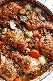 Coq Au Vin Drumstick Recipes Coq Au Vin Chicken Recipes