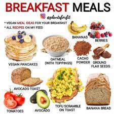 Vegan Tipster Nutrition On Instagram Breakfast Meals Follow Share Vegantipster For Mor Vegan Recipes Plant Based Best Vegan Breakfast Raw Food Recipes