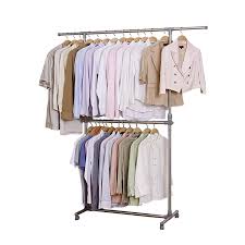 Check out our hanger rack selection for the very best in unique or custom, handmade pieces from our hangers & clothing storage shops. Kuber Industries Stainless Steel Cloth Hanger Stand Silver Amazon In Home Kitchen