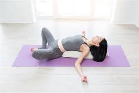 How To Use A Bolster For Post Holiday Stress Relief Yogaoutlet Com