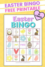 Free Bingo Games To Play For Fun Easter Bingo Game Free Printable In 2020 Fun Easter Games Easter Games For Kids Easter Bingo