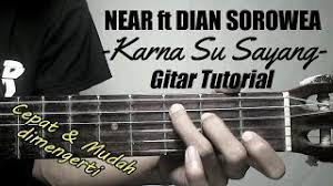 Chords used (c, g, am, em, f, dm) ~ capo 2 intro c g am em f c dm g verse c g biasa ku cinta satu ku pinta am em jangan terlalu mengekang rasa f c karena kalau tlah ku bilang dm g ku takkan berpindah karna ku sayang verse c g jangan kau berulah ku takan mendua am karna su sayang versi bahasa. Chord Lagu Karna Su Sayang