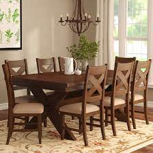 We'll also be happy to ship your solid wood dining furniture to just about anywhere in the u.s. Laurel Foundry Modern Farmhouse Isabell Extendable Rubberwood Solid Wood Dining Set Reviews Wayfair