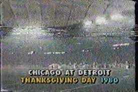 Because thanksgiving is always on a thursday, this meant that turkey and pumpkin pie, two thanksgiving staples, were discouraged, not only for that holiday, but for christmas and new year's day as well, since those holidays landed on thursday in 1947. Thanksgiving Day 1980 Shortest Overtime In Nfl History Bears Vs Lions Taylor Blitz Times