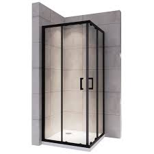 Maybe you would like to learn more about one of these? Lanablack Cabine Douche H 180 Cm Porte Coulissante En Verre 6 Mm Transparent 80 X 80 Cm Cdiscount Bricolage