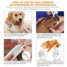 Don't be tempted to jump 3 steps ahead. Qiilu Electric Dog Nail Grinder Low Noise And Rechargeable Pet Nail Clippers Dog Nail Grinder Walmart Canada