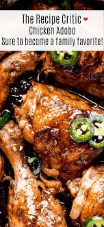 Chicken Adobo The Recipe Critic In 2020 Adobo Chicken Yummy Chicken Recipes Adobo