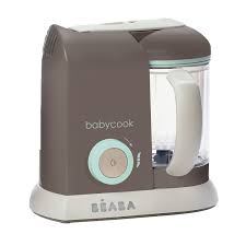 Amazon Com Beaba Babycook 4 In 1 Steam Cooker And Blender 4 5 Cups Dishwasher Safe Latte Mint Baby Food Mills Baby